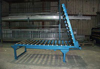 gravity roller conveyor gate