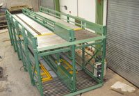 Two Tier pallet handling system