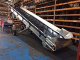 Chevron belt conveyor